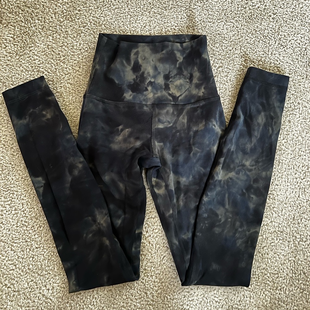 Lululemon Align Space Dye Leggings Full Length Discontinued Color